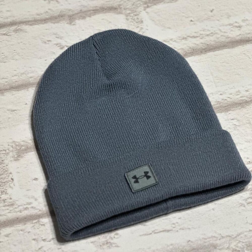 Under-armour Men's Grey and Blue Hat
